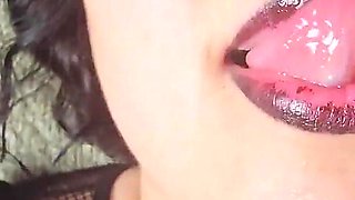 Latina Goth Fucks Cuck BF with His Best Friends Cum, and Ruins His Orgasm. Non-stop Humiliation!