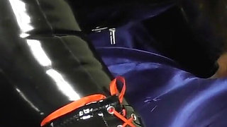 Latex mistress, suck, fuck & creampie