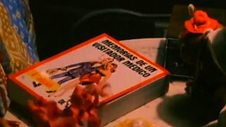Retro All Natural Babe Has Passionate Sex With Her Lover
