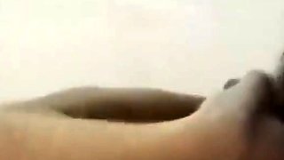 American Blonde Girl's Glory Hole Blowjob