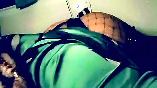 Ebony Goth BBW Newbie Rue the Waning seductive striptease.