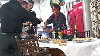 Dinner and amateur group swinger sex with mature ladies