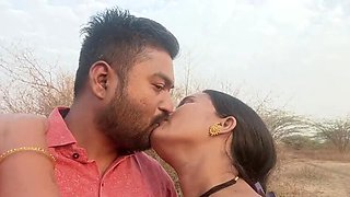 Desi Indian Bhabhi Kavita Fucked Hard by Husband Tatya - Outdoor Rough Sex