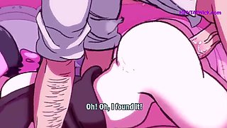 Hardcore 3D Hentai: Rough Classmate Fucks My Wet Pussy - Cartoon Sex Parody