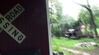 Curly Blonde Teen Records Solo Dildo Masturbation More at