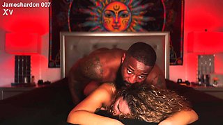 Glamour booty heartbreaker crazy interracial clip