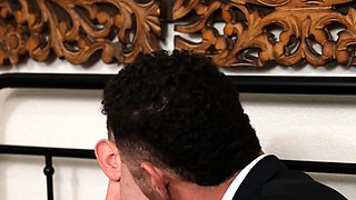 DILF fucks his stepson for the first time