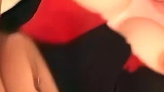 Smoking Is Taboo in Hotel so Blonde Distracts Him with a Blowjob and Cowgirl Swallowing.