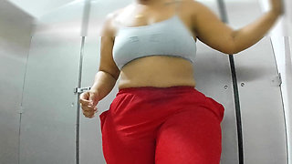 Beautiful Ass Caught in Bathroom