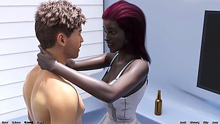 Stranded in space, adult visual novel, erotic stories