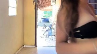 Curly Blonde Teen Records Solo Dildo Masturbation More at
