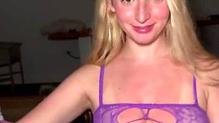 White Girl Gets Big Cock - Big tits