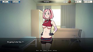 Cartoon fantasy with Hinata from Naruto gets steamy in this hentai scene