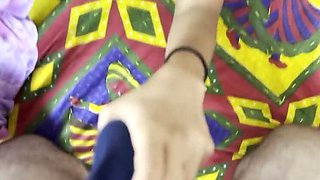 Shy Indian Teen GF Undresses for Cute Boyfriend - Big Cock & Tight Pussy