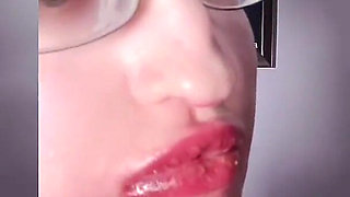 Asmr Sweet Chocolate Eating- Asmr, Eyeglasses, Giantess, Lipstick, Big Lips, Mough, Food, Face Fetish, Long Nails