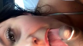 Amateur girl blowjob cumshot for cash 03