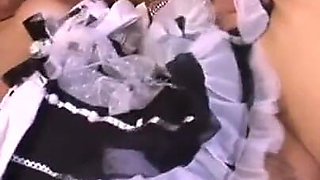 Sexy maid gets anally screwed
