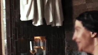 Beautiful Horny MILF Fucked by Stranger in Jacuzzi Vintage Aamateur