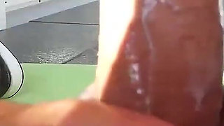 Squirt and Sperm Flow From a Pulsating Pumped Pussy