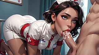 Indian Nurse - a Private Romantic Time with Her Patient