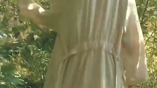 Watch Me Undress During Sunrise at a Wonderful Mountain Lake