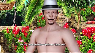 Max's Life Cap 25 - Massage to Naked Girl on the Beach and Girl Masturbating