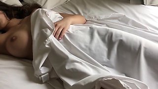 Adorable Daughter With Big Tits Woken Up By Her Horny Father