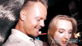 Wonderful Lily Ray and Bodo at outdoor smut