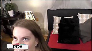 Alice Wayne Huge Natural Tits Redhead Cums On Thick Dick In Pov 4k