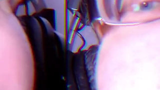 Asmr Teeth Candy Eating - Asmr, Eye Glasses, Gianess, Lipstick, Big Lips, Mough, Food, Face Fetish, Long Nails