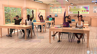 Race of Life - Cox Zuckers - Asian Student Gets Fucked Hard in Every Hole From Her College Professor