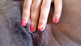 So Sexy and Latina!! See How Her Pussy Looks and in Turn Massaging the Clitoris