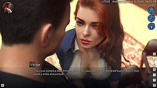 Boundaries of Morality - V0.500 - Victor Helped Emma to Adjust Her Stockings