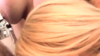 Big boob blondes fuck exciting patron