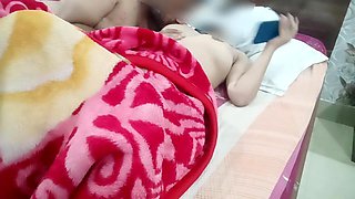 Amateur Indian Couple Early Morning Sex. Boyfriend Suck Big Boobs and Fingers Tight Pussy