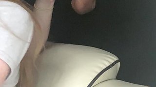 Sluttybritt Handling Daddy's Big Black Dick