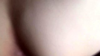 Rough juicy ass fuck with cumshot all over her ass