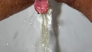 Morning Yellow Pee Compilation! Close-up! POV!