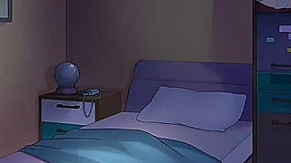 Step Sister with Panties on in Bed