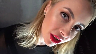 Wet Kelly Blowjob Gloryhole Surprise For Cuckold Husband