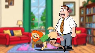 Hot Wife Cheats with BBC - Animated Cartoon Parody
