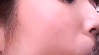 Back from college , a young Asian girl Shizuku Morino is craving her boyfriend's cock
