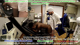 Virgin Rina Arem Gets Deflowered In A Clinical Way By Doctor Tampa As Nurse Stacy Shepard Watches, Helps The Deflowering