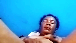 Horny Mama Masturbating via Video Call Part2