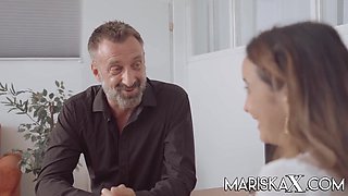 Francys Takes His Cock Deep In Her Ass With Pascal White, Mariska X And Francys Belle