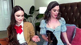 Flute lessons with a horny teen slut