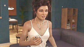 Milf Alita4k in a sexy animated game adventure featuring a seductive mother figure