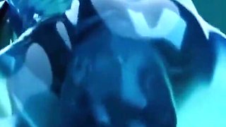 Gifdoozer Slime Tifa Dildo Play: Intense Masturbation with a Huge Dildo, Tight Pussy Gaping, and Cum-hungry Ass