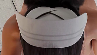 Freshwomen - Beautiful Hot Nurse Teen with a Big Ass Gets Her Little Pussy Fucked Doggy Style - 3D Animated Porn Game - Part 7