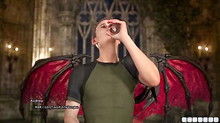 Succubus gets dominated by Misskitty2k in passionate academy session
